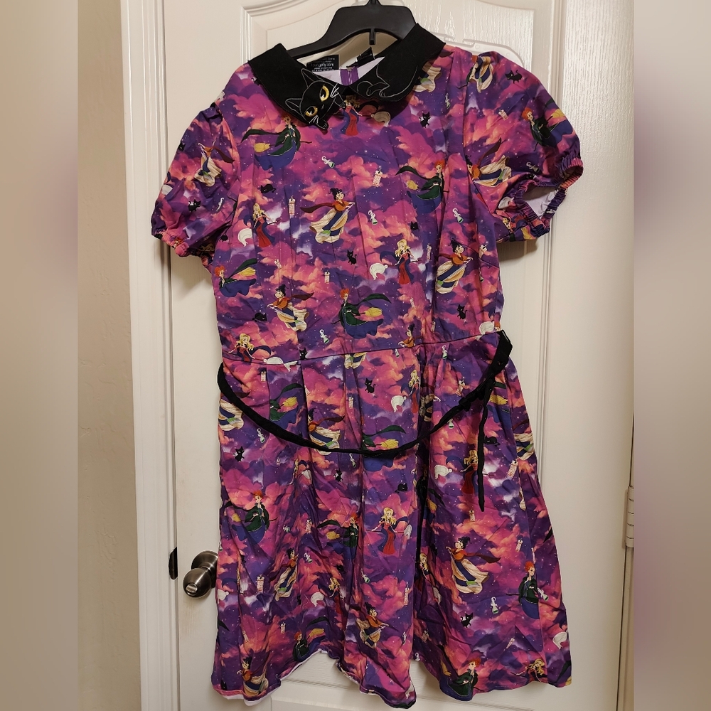 Hocus Pocus Stitch Shoppe by Loungefly Natasha Dress 2X